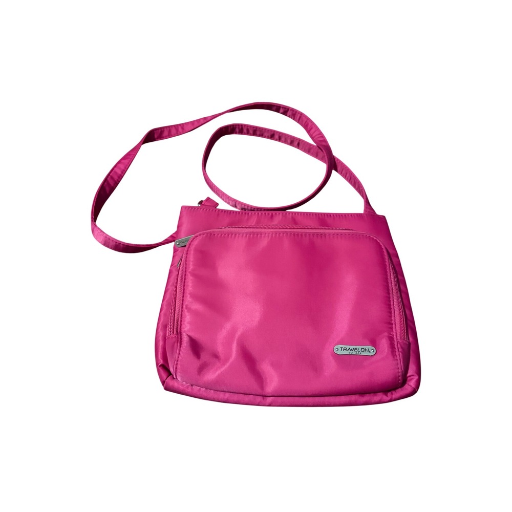 Travelon Hot Pink Lightweight Crossbody Bag